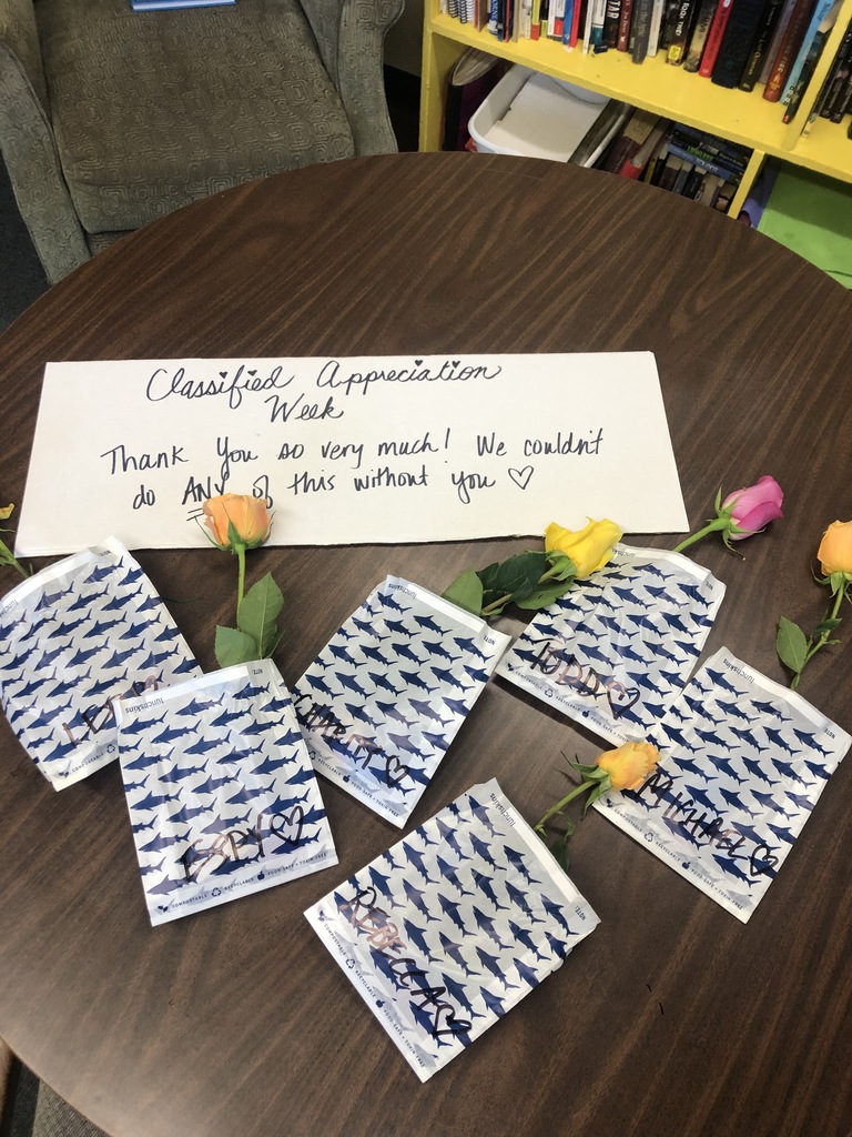 Thank you Classified staff!