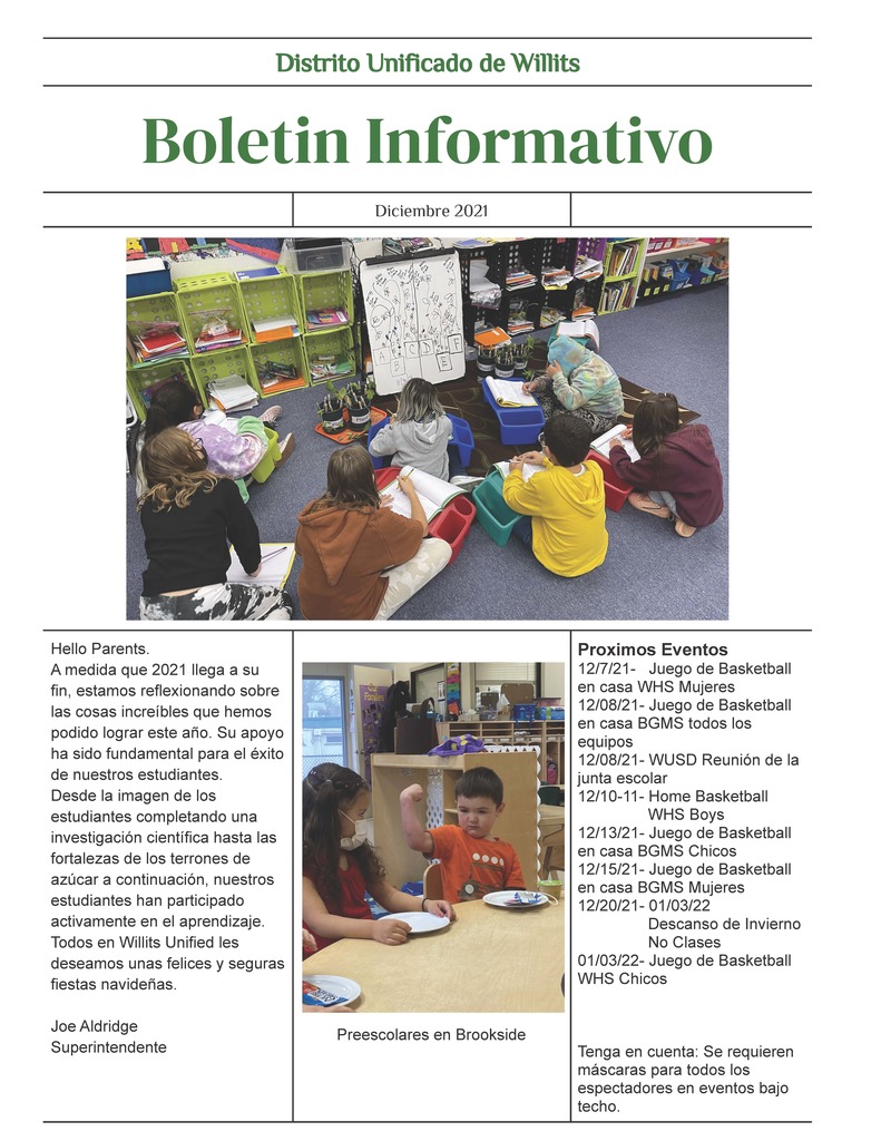 (Spanish)December 2021 Newsletter pg1